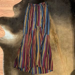 Rock&Roll Cowgirl Striped Skirt